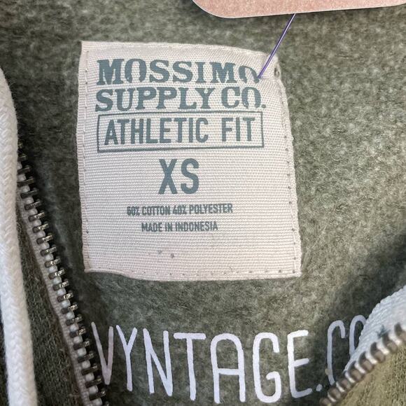 Hand Printed XS Upcycled Yorkshire Terrier Yorkie Dog Long Sleeve Zip Hoodie - Picture 6 of 6